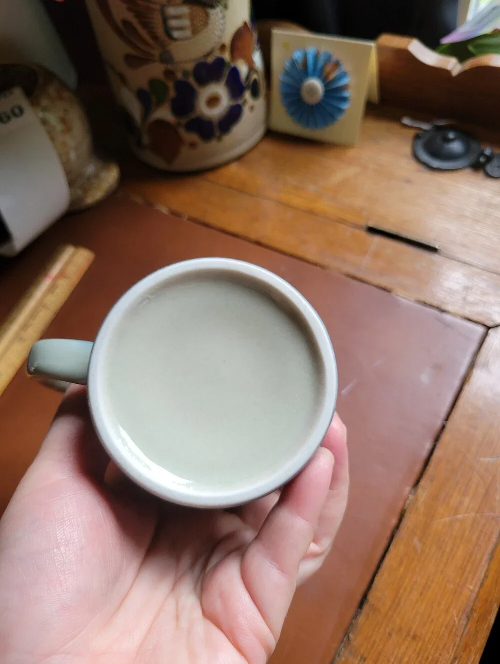 vintage Otagiri stoneware mug mallard duck pair, 4